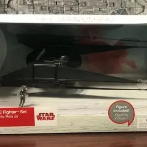 Kylo Ren and TIE Fighter display