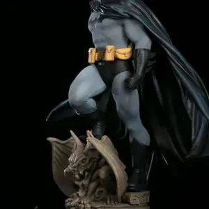 Batman statue with gargoyle base