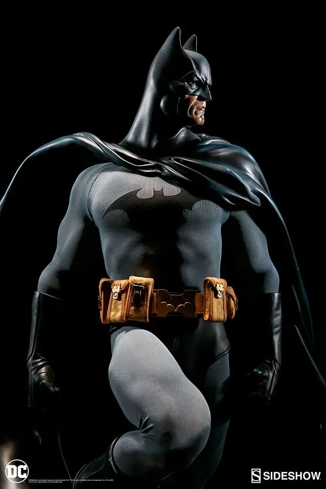 Dark Knight collectible on display