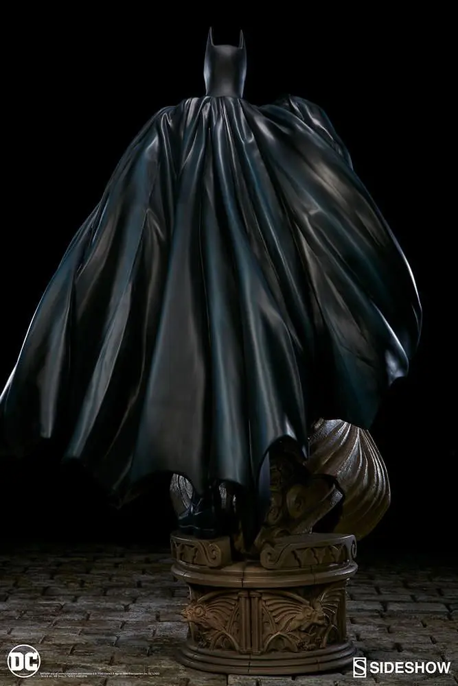 Iconic hero in dramatic pose
