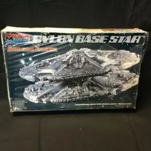 Battlestar Galactica Vintage Cylon Base Star Plastic Model Kit