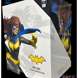 Batgirl statue box by Josh Middleton
