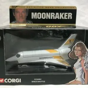 007 The Definitive Edition Bond Collection - Moonraker Space Shuttle Die Cast - vintage