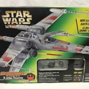 Star Wars POTF - Electronic Power F/X - Luke Skywalker Red Five X-wing Fighter
