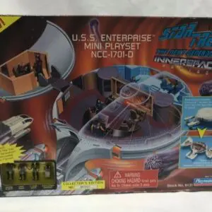 Star Trek Next Generation Innerspace Series - U.S.S Enterprise Mini Playset NCC-1701-D