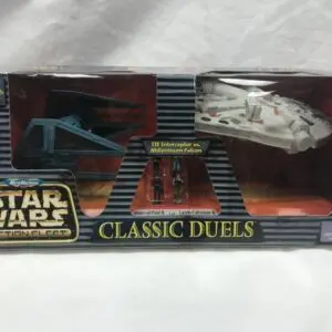 Star Wars TIE Interceptor vs Millennium Falcon set