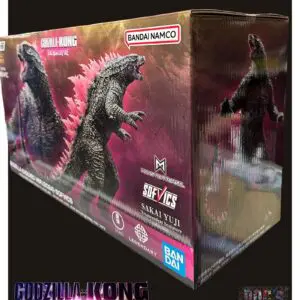 Godzilla toy box art
