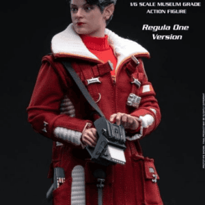 Star Trek II action figure in red uniform
