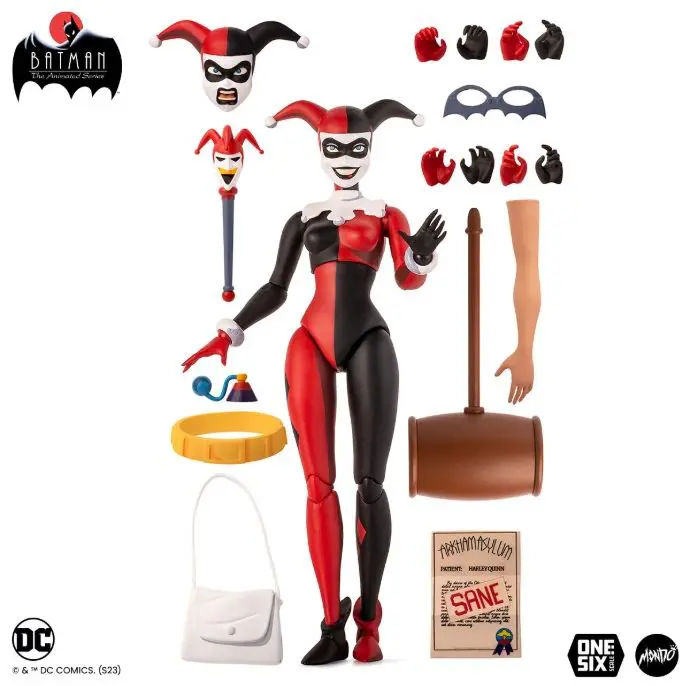 Harley Quinn collectible set and parts