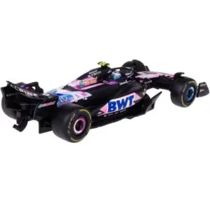F1 car with BWT branding