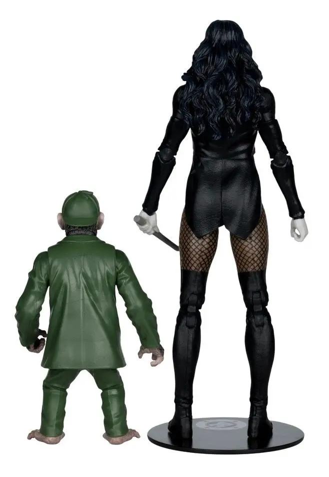 Action figures in dramatic poses
