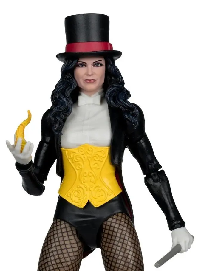 Female magician holding wand