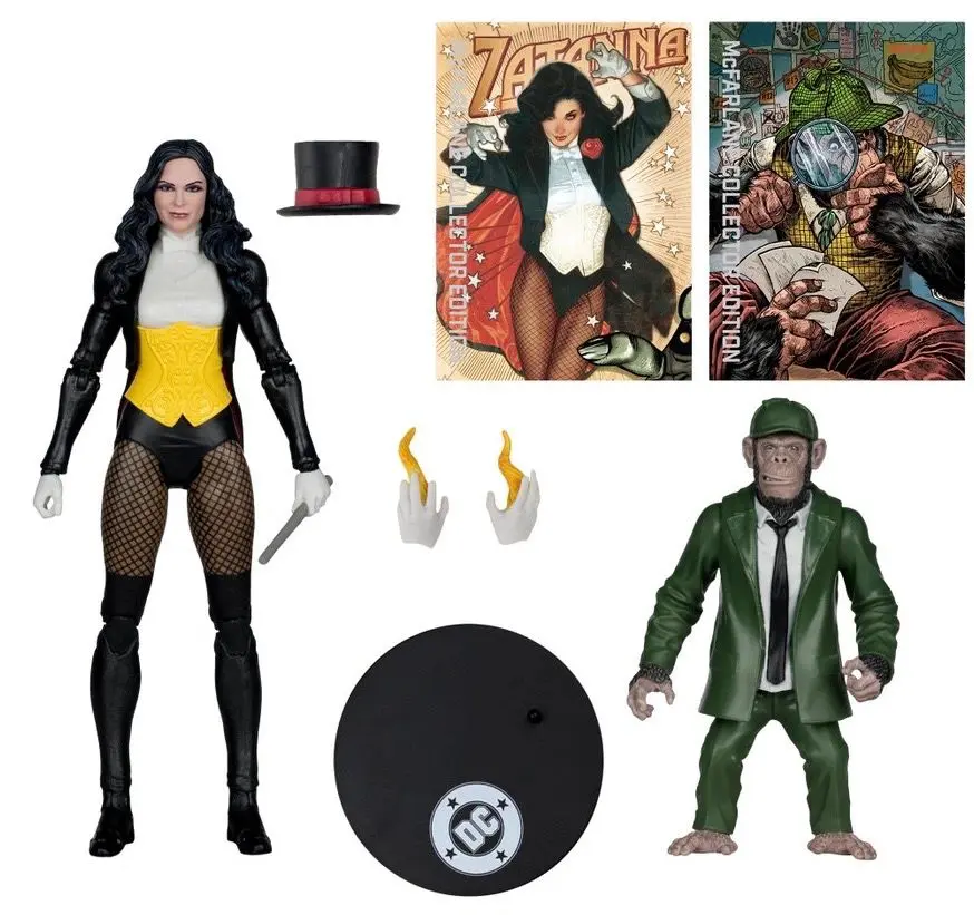 Magic-themed figure set and comic