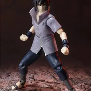 Anime figure in fighting stance