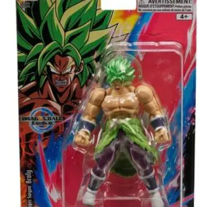 Green-haired anime character figurine