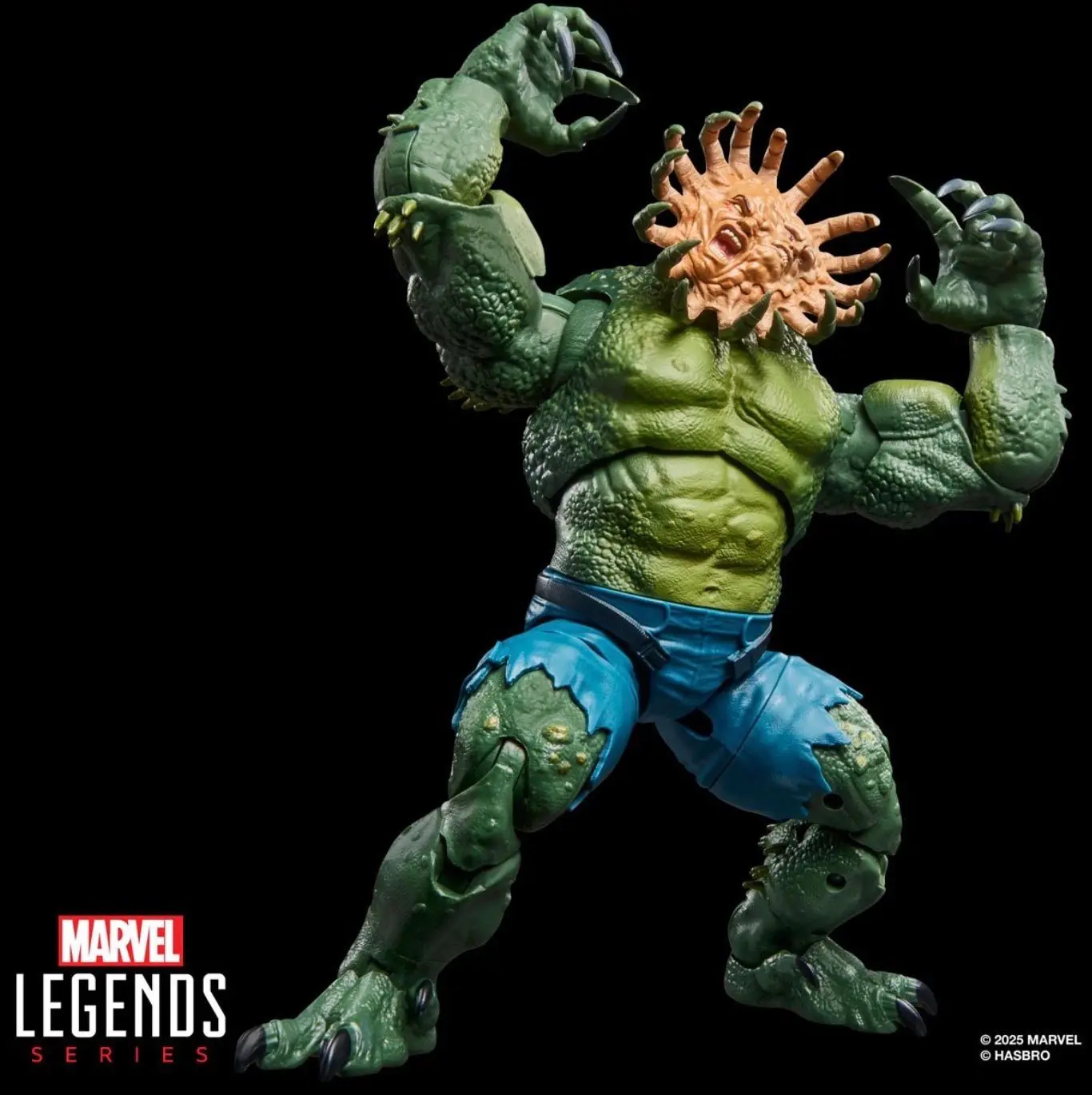 Creature toy with shorts and claws