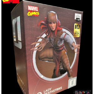 Lady Deathstrike figurine box design