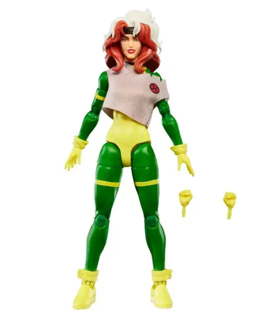 Female superhero toy with red hair