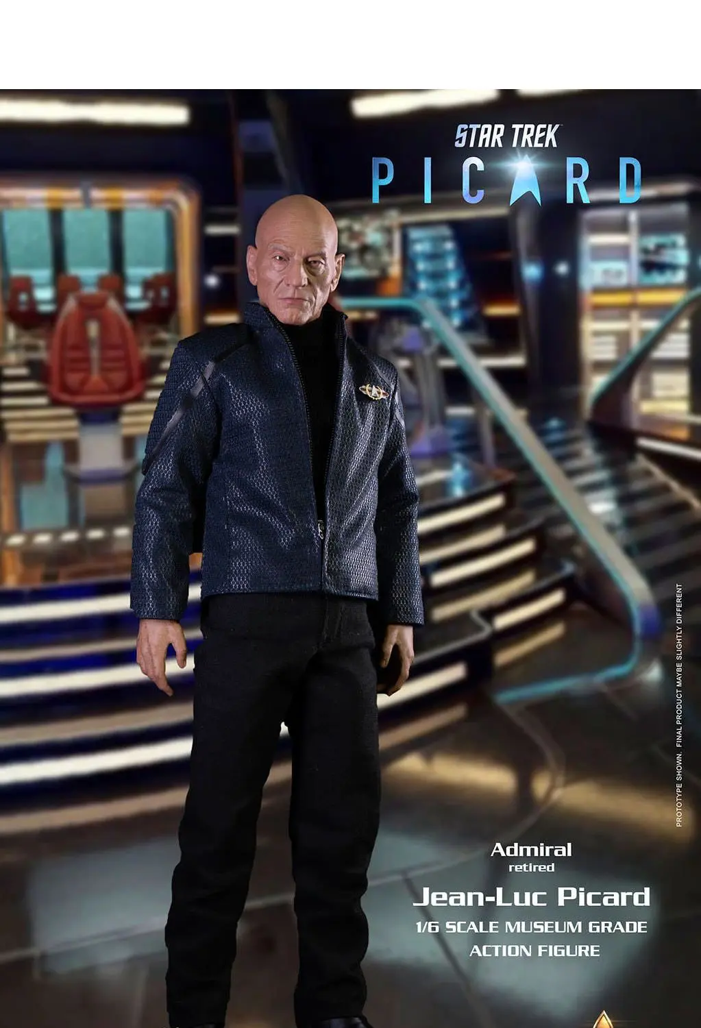 Action figure of Jean-Luc Picard