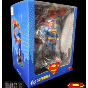 Boxed Superman figure with logo
