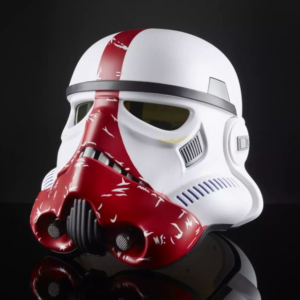 Stormtrooper helmet with red markings