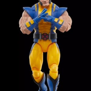 Superhero toy with muscular build