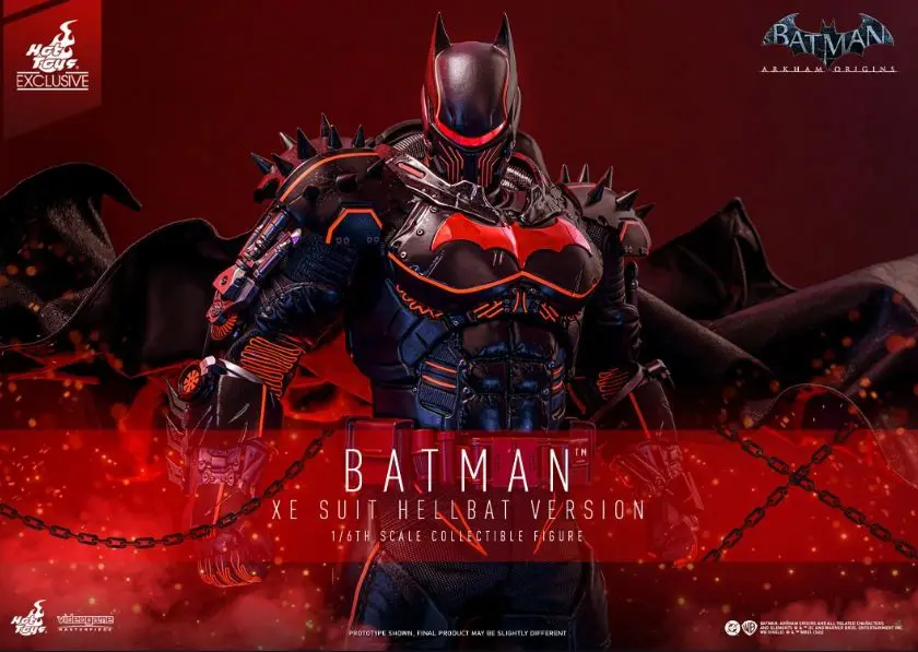 Batman in Hellbat armor design