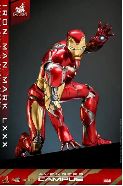 Iron Man action figure pose
