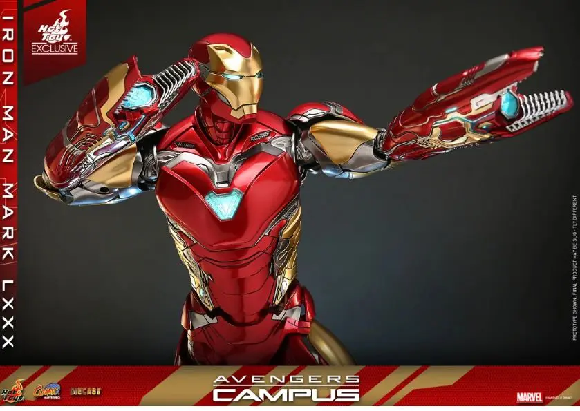 Detailed Iron Man collectible figure
