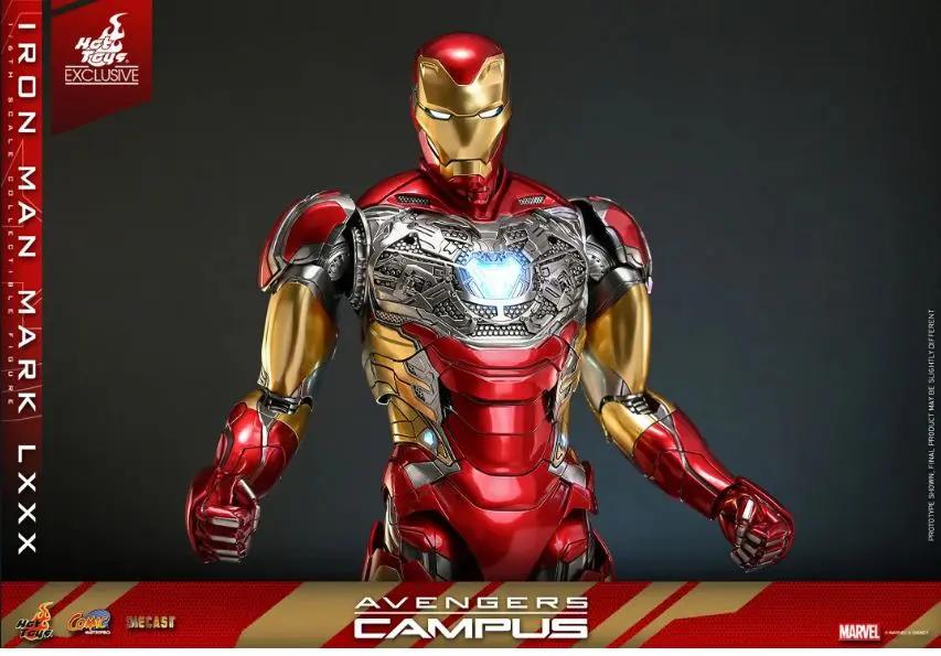 Avengers Campus Iron Man display