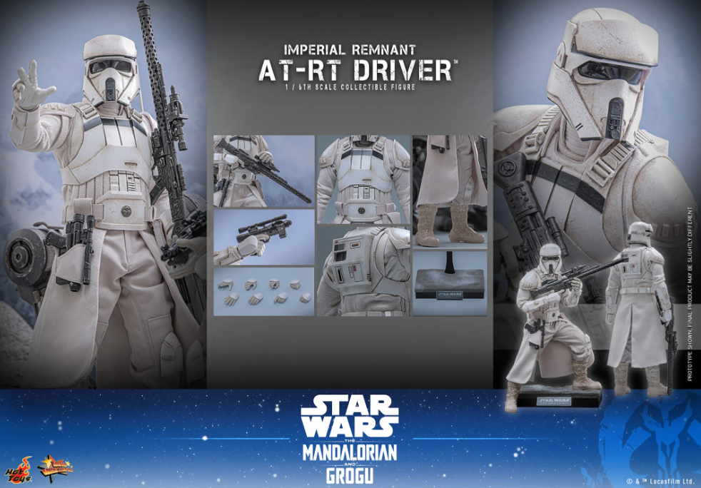 Imperial Remnant AT-RT Driver™ Sixth Scale Figure Hot Toys - MMS853 - Image 9