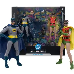 DC Multiverse Batman and Robin Batman Classic TV Series McFarlane Collector Edition #5 7-Inch Action Figure 2-Pack