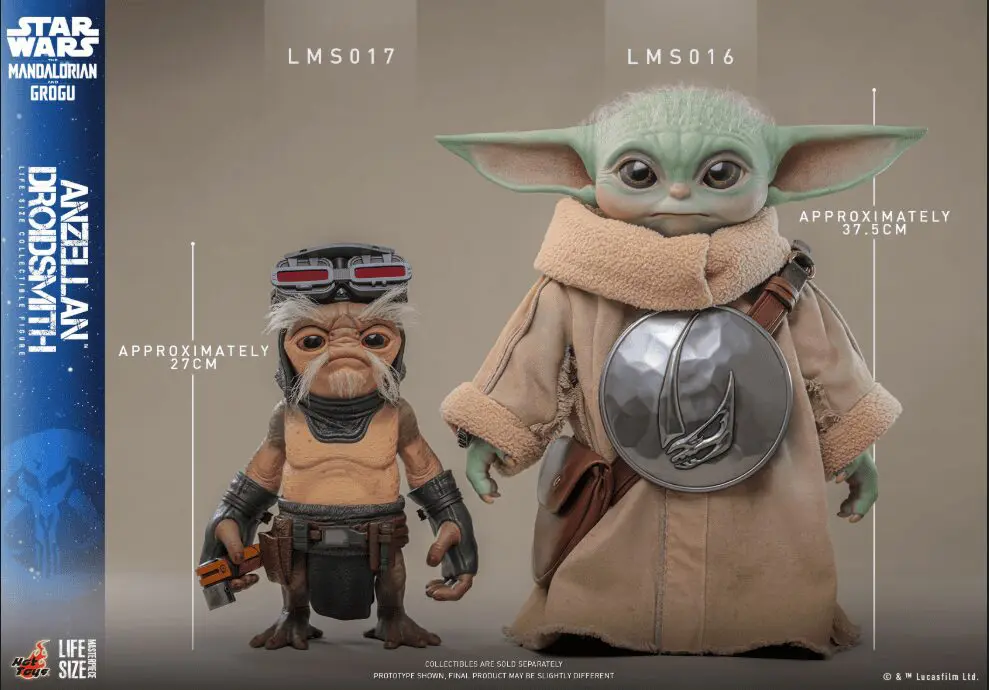 "Two detailed figures from Star Wars universe"