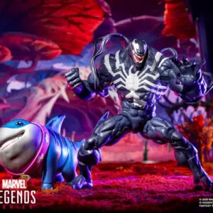 Marvel Legends Series Marvel Rivals Venom & Jeff the Land Shark 6-Inch Action Figures