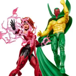 Avengers: The Crossing Marvel Legends Series Vision & Scarlet Witch 6-Inch Action Figures