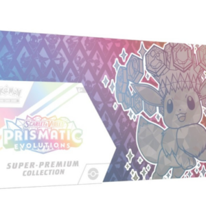 Pokémon TCG: Scarlet & Violet Prismatic Evolutions Super Premium Collection Box