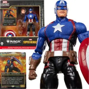 Marvel Super Heroes Magic: The Gathering Marvel Legends Series Captain America (Avengers: Twilight) 6-Inch Action Figure