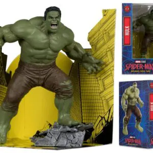 Marvel Studios Wave 1 Spider-Man: Brand New Day Hulk 1:10 Scale Posed Figure with Scene