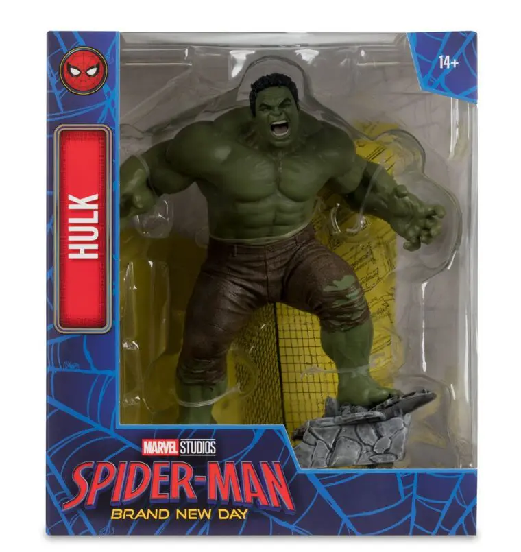 Marvel Studios Wave 1 Spider-Man: Brand New Day Hulk 1:10 Scale Posed Figure with Scene - Image 5