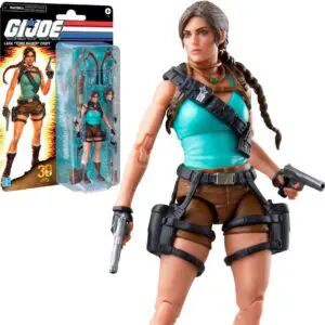 G.I. Joe Classified Series Retro Cardback Lara Croft Tomb Raider 6-Inch Action Figure