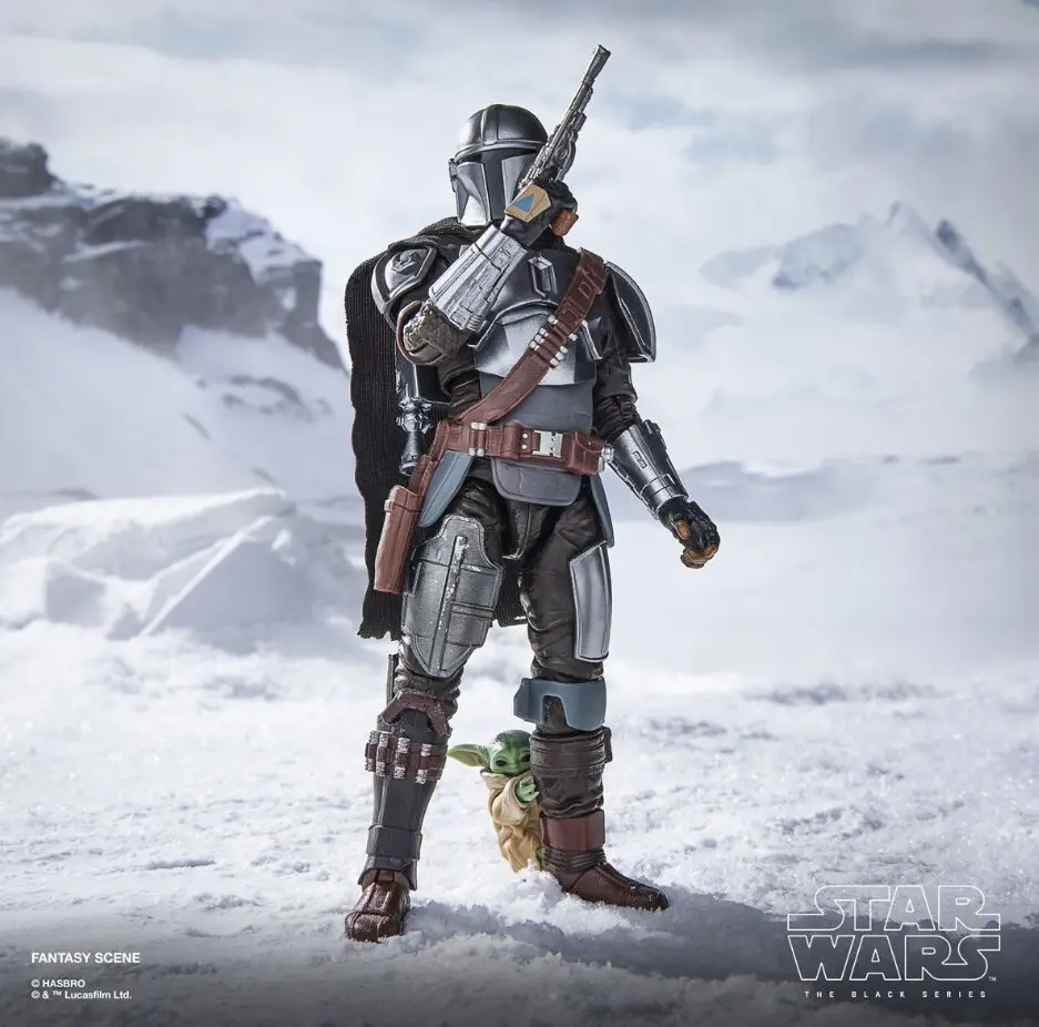 Star Wars The Black Series The Mandalorian & Grogu Deluxe 6-Inch Action Figure - Image 7