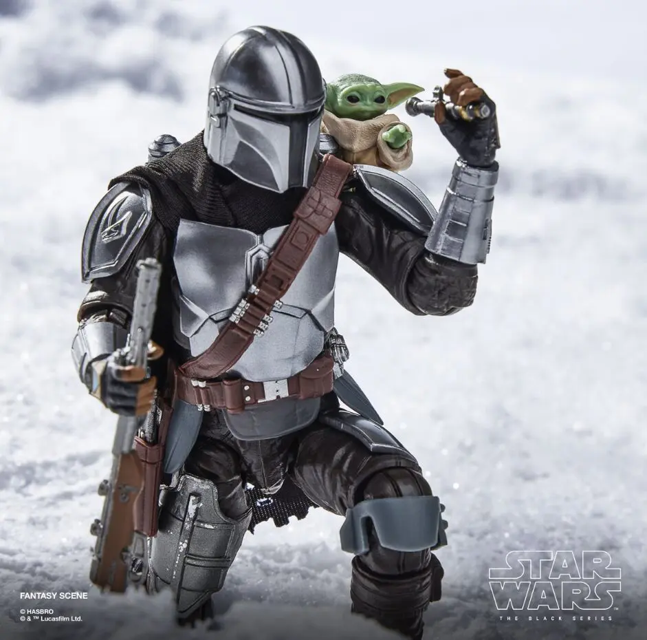 Star Wars The Black Series The Mandalorian & Grogu Deluxe 6-Inch Action Figure - Image 8
