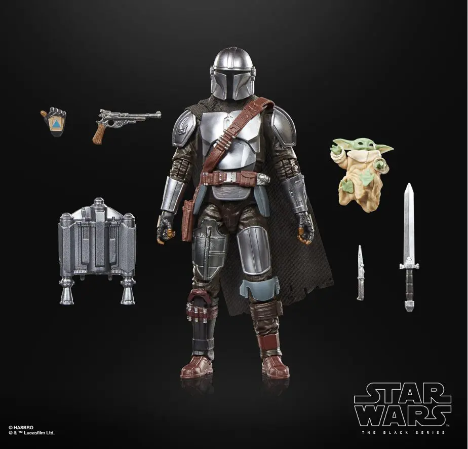 Star Wars The Black Series The Mandalorian & Grogu Deluxe 6-Inch Action Figure - Image 9