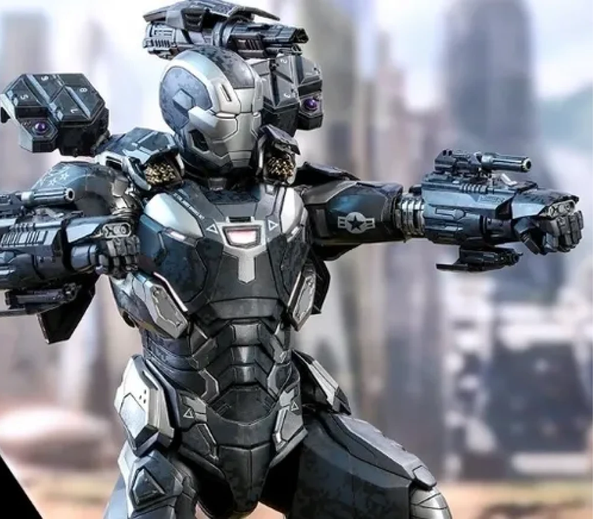 Advanced combat robot in urban setting